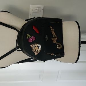 Kate Spade Run Wild Leopard Backpack